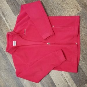 Columbia Girls Fleece Jacket Large